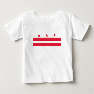 Washington DC Statlig flagga T Shirt