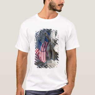 Washington, DC, staty av Benjamin Franklin T Shirt