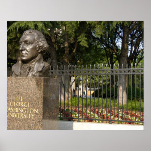 Washington DC, staty av George Washington, Poster