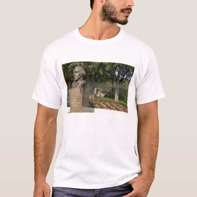 Washington DC, staty av George Washington, T-shirt (Framsida)