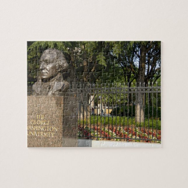 Washington, DC, staty av George Washington, The Pussel (Horisontell)