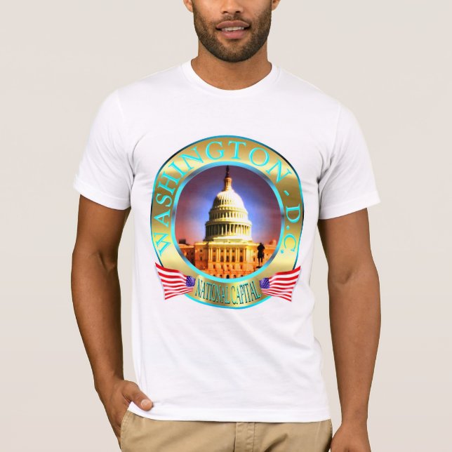 Washington DC T Shirt (Framsida)