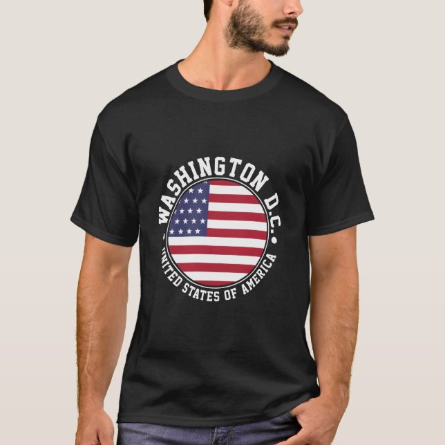 Washington Dc T Shirt (Framsida)