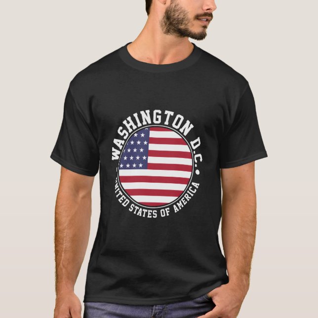 Washington Dc T Shirt (Framsida)
