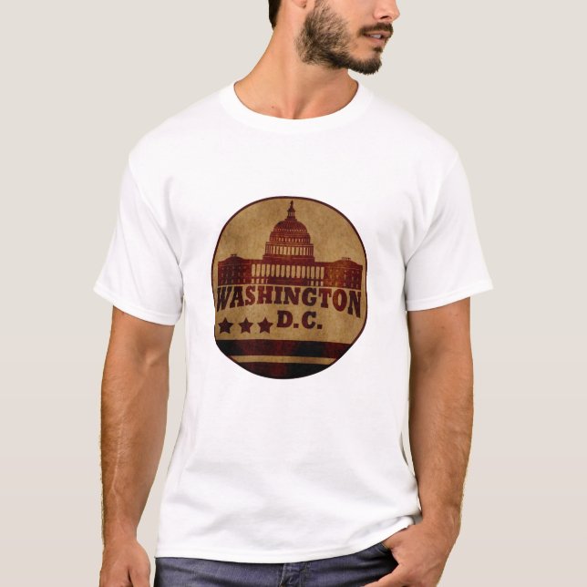Washington DC T Shirt (Framsida)