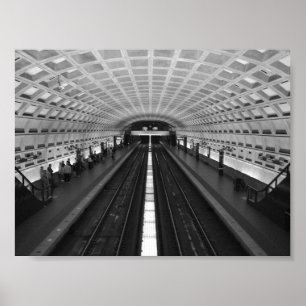Washington Dc Tåg Station Poster