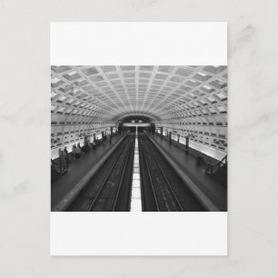 Washington Dc Tåg Station Vykort