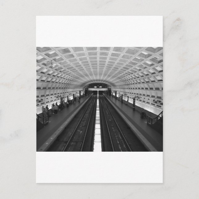Washington Dc Tåg Station Vykort (Framsida)