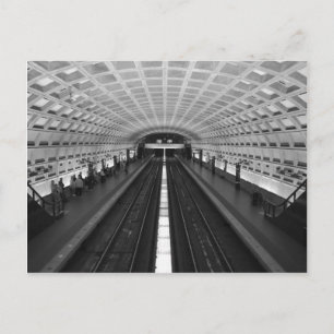 Washington Dc Tåg Station Vykort