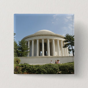 Washington, DC. Thomas Jefferson-minnesmärket Knapp