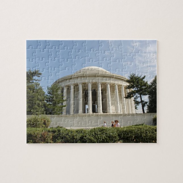 Washington, DC. Thomas Jefferson-minnesmärket Pussel (Horisontell)