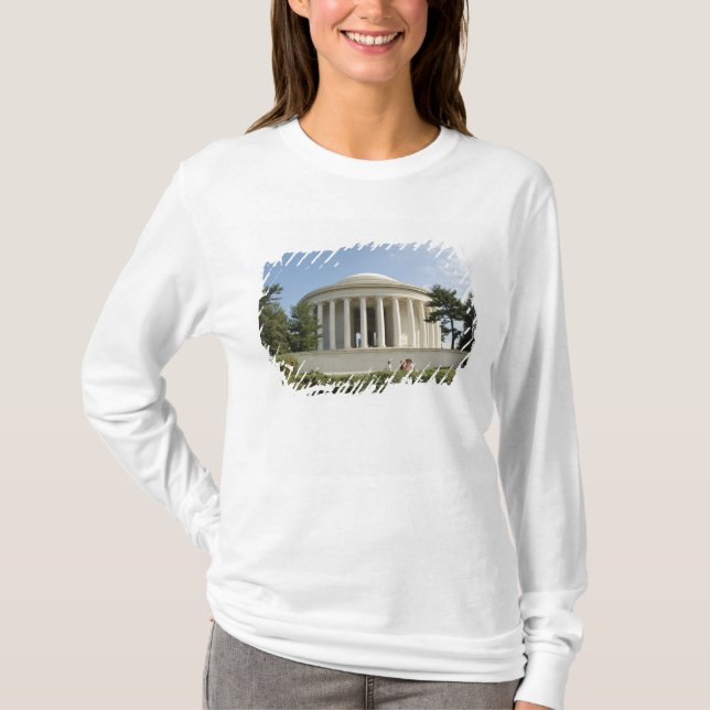 Washington, DC. Thomas Jefferson-minnesmärket T-shirt (Framsida)
