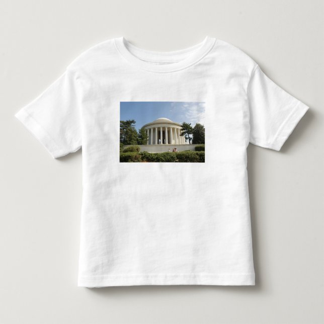Washington, DC. Thomas Jefferson-minnesmärket T Shirt (Framsida)