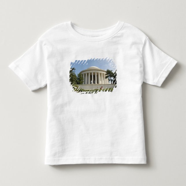 Washington, DC. Thomas Jefferson-minnesmärket T Shirt (Framsida)