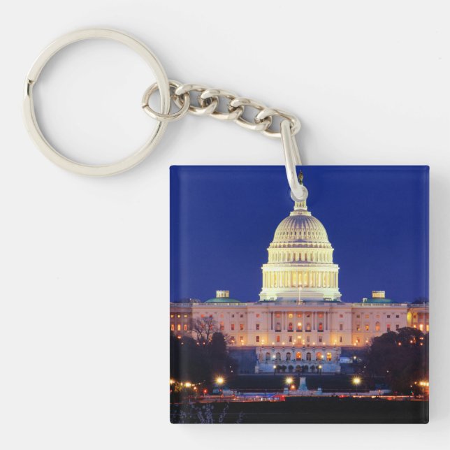 Washington DC United Stater Huvudstad i Dusk (Framsidan)