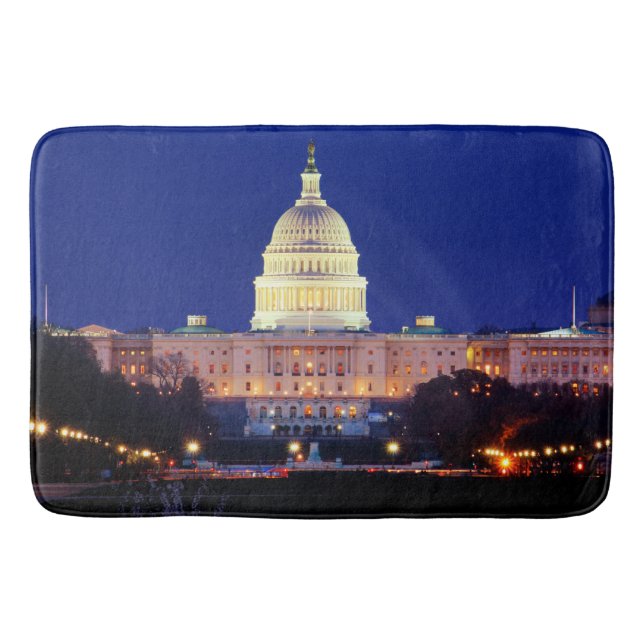 Washington DC United Stater Huvudstad i Dusk Badrumsmatta (Framsidan)