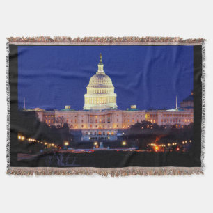 Washington DC United Stater Huvudstad i Dusk Filt