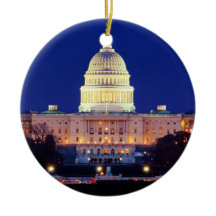 Washington DC United Stater Huvudstad i Dusk