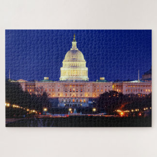 Washington DC United Stater Huvudstad i Dusk Pussel