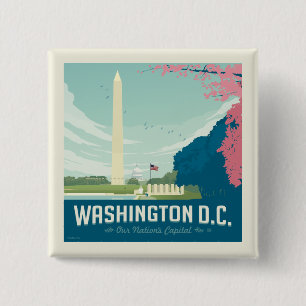 Washington DC Vår nations huvudstad Knapp