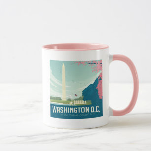 Washington DC Vår nations huvudstad Mugg