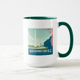 Washington DC Vår nations huvudstad Mugg