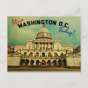 Washington DC-Vintage Vykort
