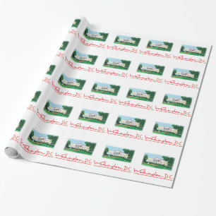 Washington DC - Vita hus Presentpapper