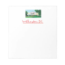 Washington DC - Vita huset Anteckningsblock