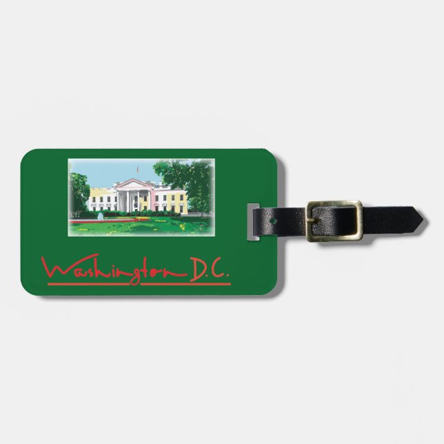 Washington DC - Vita huset Bagagebricka (Horisontell Framsida)