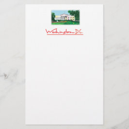 Washington DC - Vita huset Brevpapper
