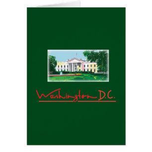 Washington DC - Vita huset Hälsningskort