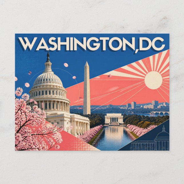Washington DC vykort (Framsida)