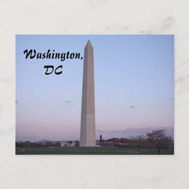 Washington, DC-vykort Vykort (Framsida)