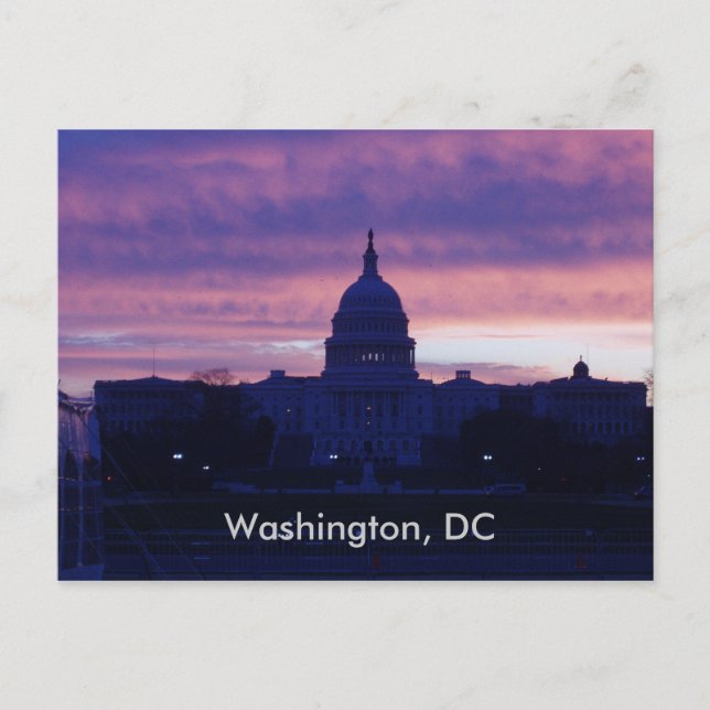 Washington, DC-vykort Vykort (Framsida)