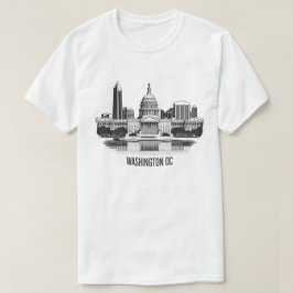 Washington DCs siluett T Shirt