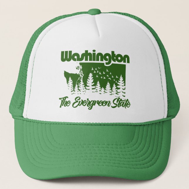 Washington Evergreen-staten Keps (Framsida)