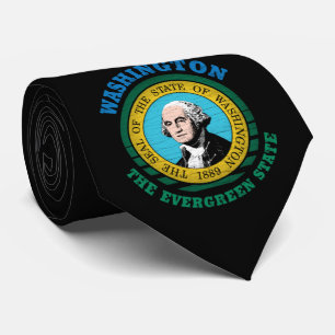 WASHINGTON EVERGREEN STATLIG FLAGGA SLIPS