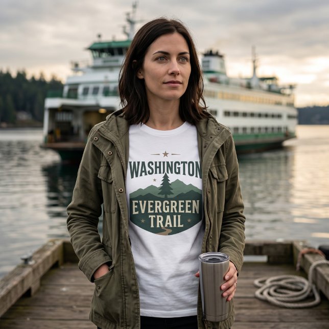 Washington Evergreen Trail T-shirt (Skapare uppladdad)