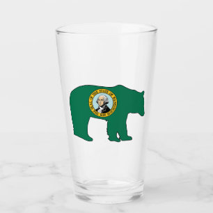 Washington Flag Bear Glaskopp