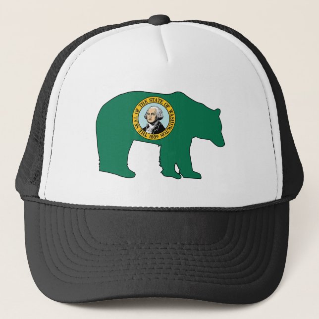 Washington Flag Bear Keps (Framsida)