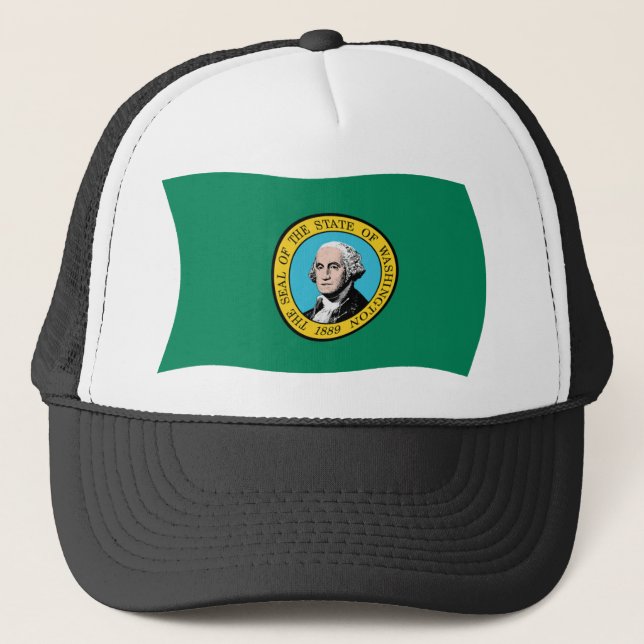 Washington Flag Hatthylla Keps (Framsida)