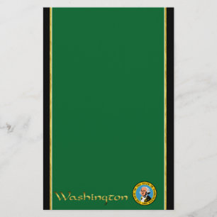 Washington flagga brevpapper