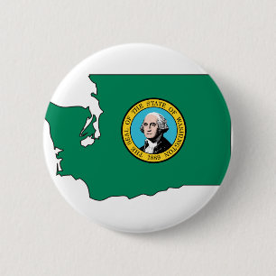 Washington flaggakarta knapp