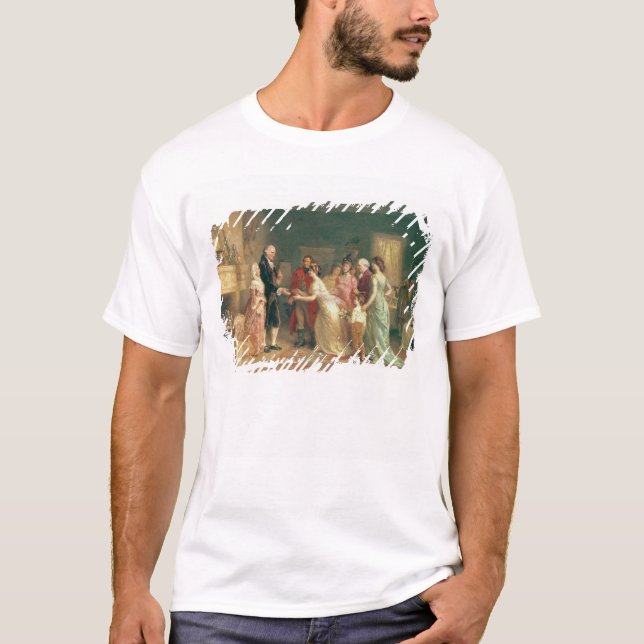 Washington födelsedag, 1798 t-shirt (Framsida)