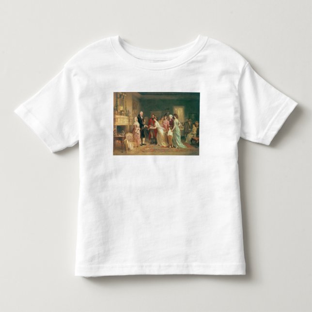 Washington födelsedag, 1798 t-shirt (Framsida)