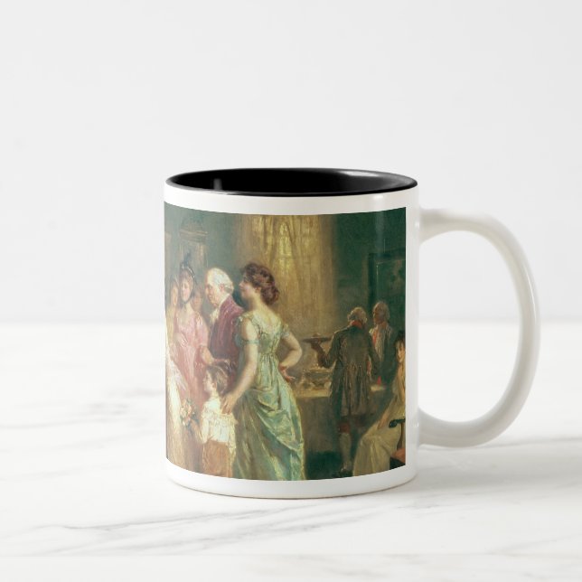 Washington födelsedag, 1798 Två-Tonad mugg (Höger)