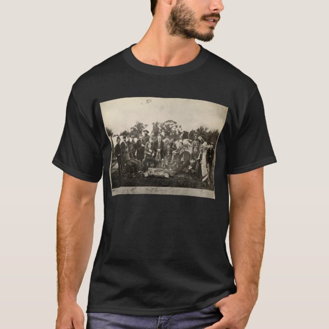 Washington för amerikaninbördeskrigbataljon t-shirt (Framsida)