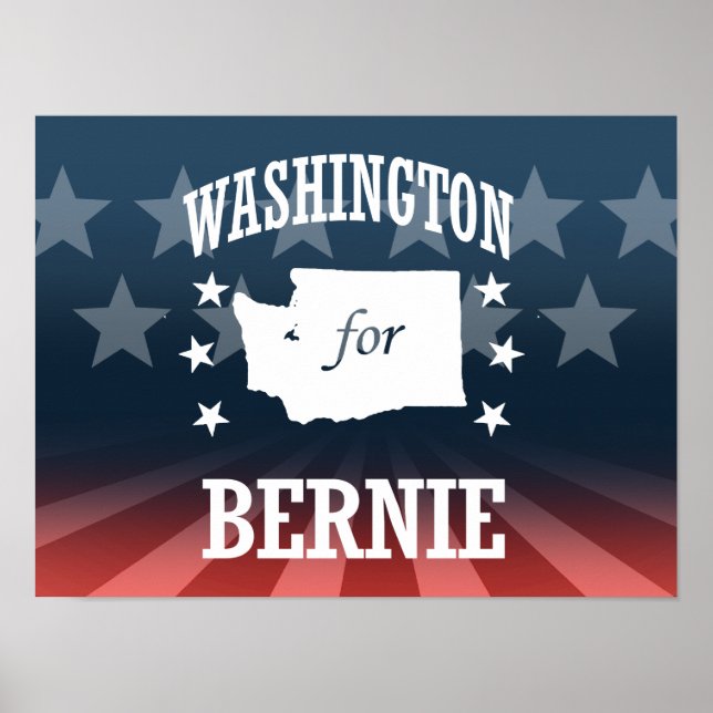 WASHINGTON FOR BERNIE SANDERS POSTER (Framsidan)