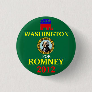 Washington för Romney 2012 Knapp